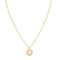 Freshwater Pearl Pendant 18K Gold Vermeil Chain - Zafari Studio Jewelry